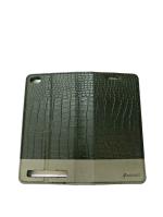 CLUBCLASSY Synthetic Leather flip Cover case Dual Tone Compatible for Xiaomi Redmi 5a Black