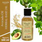 Herbal Khadi Herbal Hair Oil, Pure Herbal Ayurvedic Avocado Hair Oil  (100 ml)
