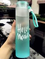 GROPUON Water Bottle for Refrigerator, 500ml, BPA Free, Leak Proof, 100% Leak Proof | Office Bottle | Gym Bottle | Home | Kitchen | Travel Bottle | Hiking | Treking Bottle (Blue-Pack of 2)