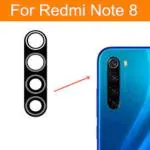 ManRaj Back Rear Original Camera Glass Lens for Mi Redmi Note 8 - Multicolor (Pack of 1)