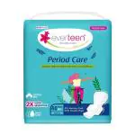 everteen Period Care XXL Dry 40 Sanitary Pads 320mm with Double Flaps enriched with Neem and Safflower - 1 Pack (40 Pads)