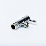 MLD Turbo Angle Valve Disc Stop Cock for Bathroom Taps, Geyser and Wash Basin Connection with Flange -6 Pcs