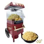 iLife Popcorn Machine, DIY Vintage Retro Electric Hot Air Popcorn Machine Family Party Tools