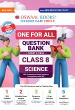Oswaal One For All Question Bank NCERT & CBSE, Class-8 Science (For 2023 Exam)