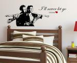 Lanstick Multicolor Titanic Image With Quotes Self Adhesive Wall Sticker 24 inch