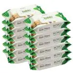 NOVEL Baby Wet Wipes with Alovera extract 80 Sheets with LID (Pack of 12)