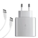 mPix Samsung 45w PD Adapter & Cable Compatible With Samsung Galaxy Z Flip 5/M13/A04S/M35/M54 5G/S20/M33 5G/M31S/M52 5GM33 5G