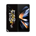 GADGETSWRAP Printed Vinyl Skin Sticker for Samsung Galaxy Z Fold 4 - lift-like-a-god
