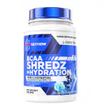 Proteition Elite BCAA Shredz+Hydration | Powerful Intra Workout | 7g BCAA+SAA | Muscle Growth and Muscle Recovery (Blue Rasberry Freeze, 300g)