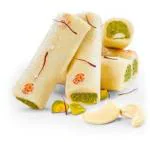 LANDMARK Sweet Touch Pure Kaju Pista Roll ,Indian mithai, Authentic Traditional Indian Sweets (400 GR)