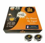 Tea Bro Tea Pods (Kali-Mirch & Adrak Falvour) - Instant Tea (Tea Decoction) | 50 Single Serve Pods | Just Add Hot Water OR Milk