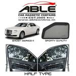 Able Sporty Half Car Sun Shade Curtains for Rolls Royce Ghost Series II Set of 6