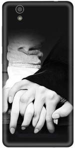 aadia Gionee F103 Matte Vinyl Love Printed Mobile Skin Sticker with Scratch Resistant Lamination