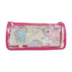 Smily Kiddos Transparent Unicorn Polyvinyl Chloride Zipper Pencil Pouch