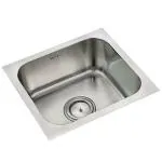Anupam 117 304 Grade Stainless Steel Single Square Bowl Kitchen Sink (19 x 17 x 8 inch)