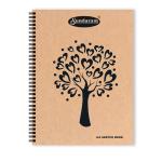 Sundaram| A4 Sketch Book| Spiral Bound (Wiro)| 100 Pages (50 Sheets)| 29.5 x 21 cm| Pack of 3