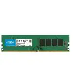 Crucial 8GB Single DDR4 3200 MT/s (PC4-25600) CL22 SR x8 Unbuffered DIMM 288-Pin Memory - CT8G4DFS832A