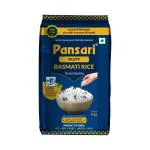 Pansari Tasty Basmati Rice | Perfect Fusion of Nutrition & Aroma | Medium Grain | Delicate and Soft Grains - 5kg