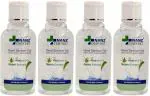 Nanz Comfort Neam & Aloevera Gel Emollient & Moisturizer Hand Sanitizer Bottle (4 x 60 ml)