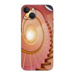 GADGETSWRAP Printed Vinyl Skin Sticker for iPhone 15- spiral staircase