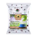 D'aromas Trishul Diamond Dust CTC Assam Tea 500g, Strong, Aromatic & Rich flavor| Kadak Chai