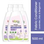 Koparo Fabric Conditioner - Lavender - Natural & Non Toxic - Eco-friendly - Soft & Shine - 500 ml X 3