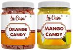 La Casa Orange And Mango Candy 200 Gm (Pack Of 2)