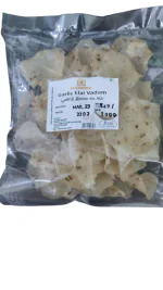 HOMMIX - Garlic Elai Vadam PAPPAD - Pack of 1