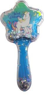Preili's Multicolor Unicorn Hair Brush In Star Shape