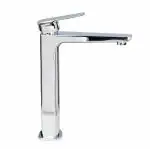 JAQUAR KUBIX PRIME Series Table Mounted HOT AND COLD BASIN MIXER (Chrome) | TOP LEVER, Brass Body Water Tap/ Faucet/ Cock for Bathroom / Kitchen Wash Basin | KUP-CHR-35071BPM