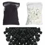 Colourful - Filter Media for Aquarrium | Purify Water Quality Aquarium Filter Media with Net Bag All Aquarium Fish Tank (500g Carbon with Net Bag - Set of 2)