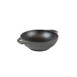 Lodge L6MW Black Mini Wok with Dual Handles and Flat Base 7.5 L Black