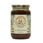 Barahnaja Organics Bitter Cream Honey Natural Honey Organic Honey | Unprocessed Unfiltered Unpasteurized | Single Origin No Additives - Ethically Sourced,450 Gm,1 Jar