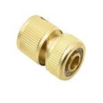 DIVINE TREE Brass Garden Hose Connector, 1/2 Inch