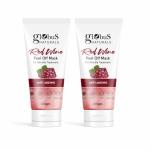 GLOBUS NATURALS Red Wine Peel Off Mask (pack of 2)