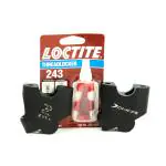 ZANA PULL BACK ANGULAR HANDLE BAR RISER TEXTURE MATT BLACK FOR DOMINAR 400/250