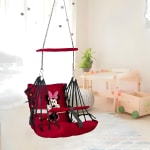 LITTLE WONDERS Baby Swing/Jhula for Kids/Jhula for Babies/Swing for Kids/Jhula for Baby Swing Hanging Indoor & Outdoor/Ideal for 1-5 Years with Safety Belt/Durable & Portable Baby Swing for Kids for Home [1]