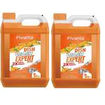 Fivanta Long-Lasting Refreshing Multipurpose Cleaners Liquid Gel 10L (Orange)