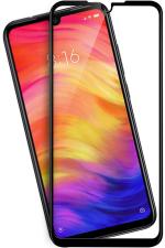MULTRONICS Black Tempered Glass Screen Protector Compatible for Redmi Note 7 and Note 7 Pro