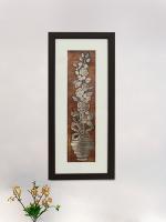 Shree Kala Home Decor Rose Flower Painting Bouquet Wall Decor Foil Embossed Painting