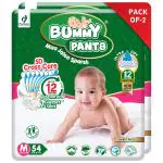 bummy pants Fresh Baby Diapers Pants medium (M-54) - M