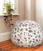 Style Homez Classic Cotton Canvas Abstract Printed Bean Bag XL Size Cover Only