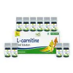 PCHPL wellness L-Carnitine Shots-10 vials | 10ml/vial | Converts Fat to Energy, increases stamina and improves performance |No Added Sugar, Mint Flavour