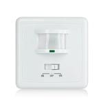 Blackt Electrotech White Pir Wall Mounted Hidden Infrared Motion Sensor On Off Switch