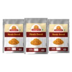 Ghotaram Traditional Home Made Khara Boondi Spicy Nukti Nugra | No Added Preservatives | No Added Artificial Flavouring | Crispy & Light Bundi Boondi Snacks Mori Bundi | Raita Boondi-850g*3Pack