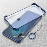 Realcase Blue Tpu, Plastic Frameless Bumper Case Back Cover For Iphone Xs Max