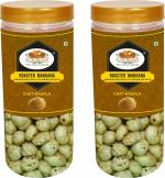 NUTRY DELIGHT Roasted Makhana Chat Masala Flavour Fox Nuts (pack of 2 x 70 g)
