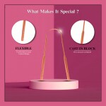 Nurpi copper tongue cleaner | long handle design tongue scraper | Improved Taste Sense & Oral Hygiene|100% indian copper for adults Easy to Use pack of 3