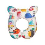 Oscar Home Baby U Shape Neck Pillow for Car Seat and Stroller for Travel, Train, Flight, Bus (Multi color) 0-1 Years