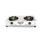 Greenchef Ruby Stainless Steel Auto Ignition 2 Burner Gas Stove